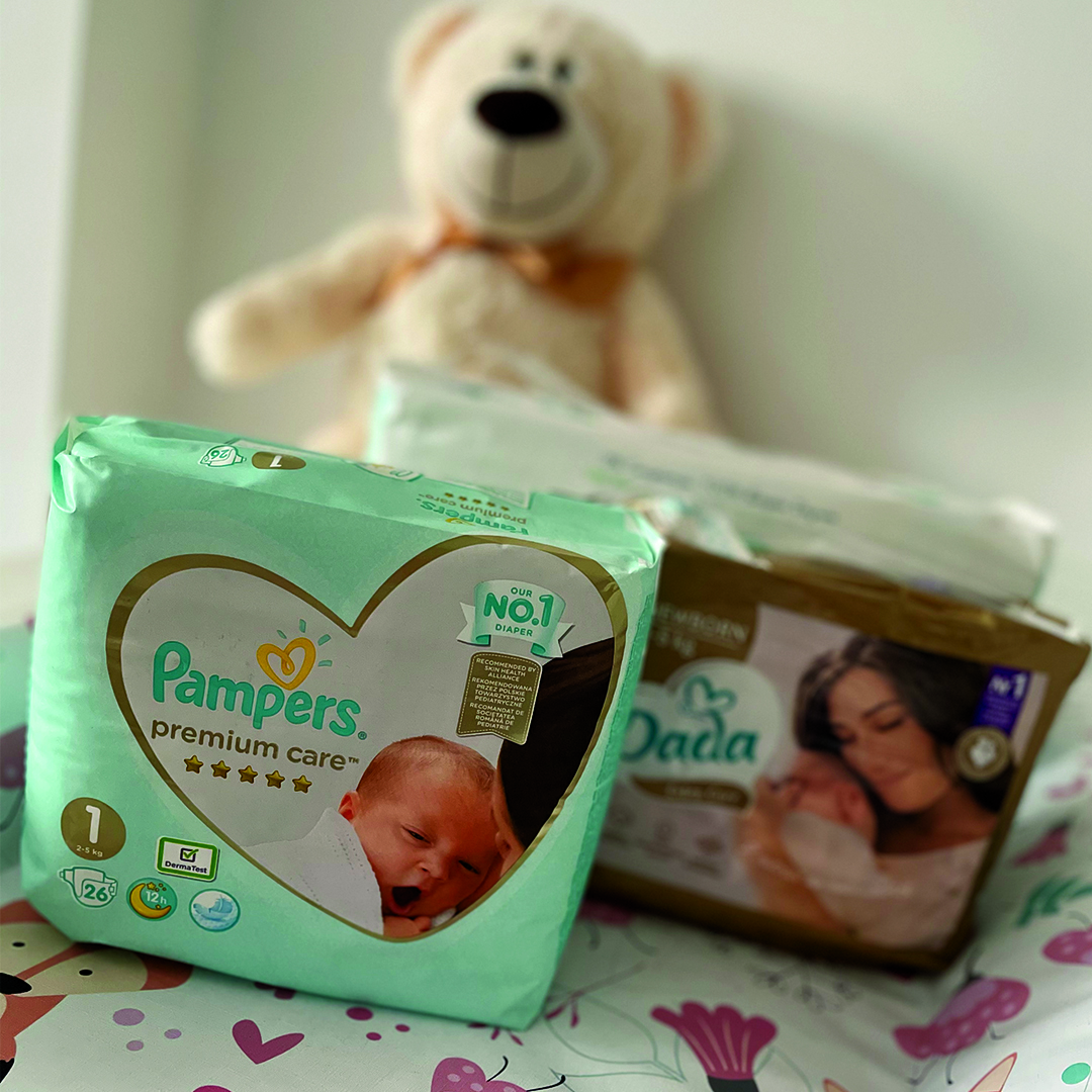 pampers 1 44 sztuki cena