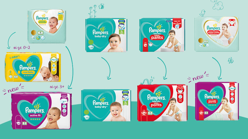 pampers 3 154