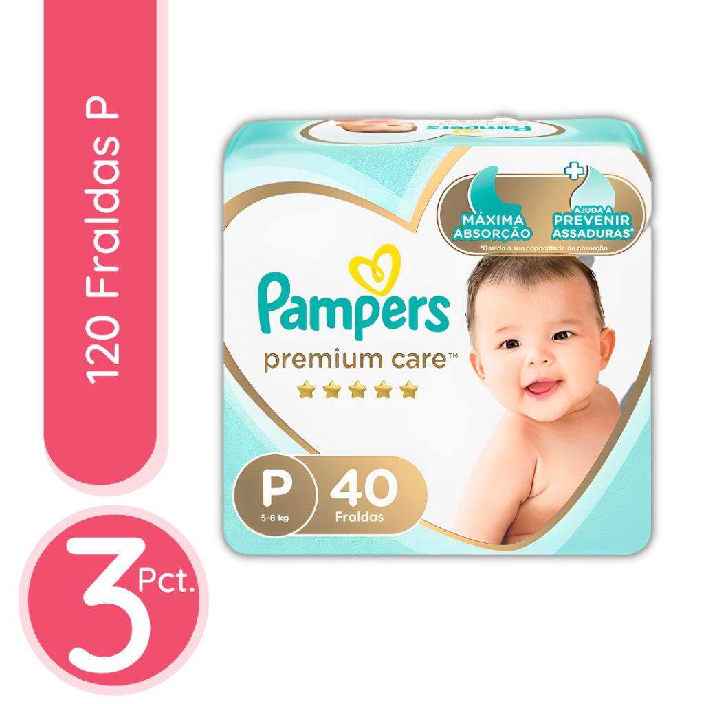 pampers care 3 cena