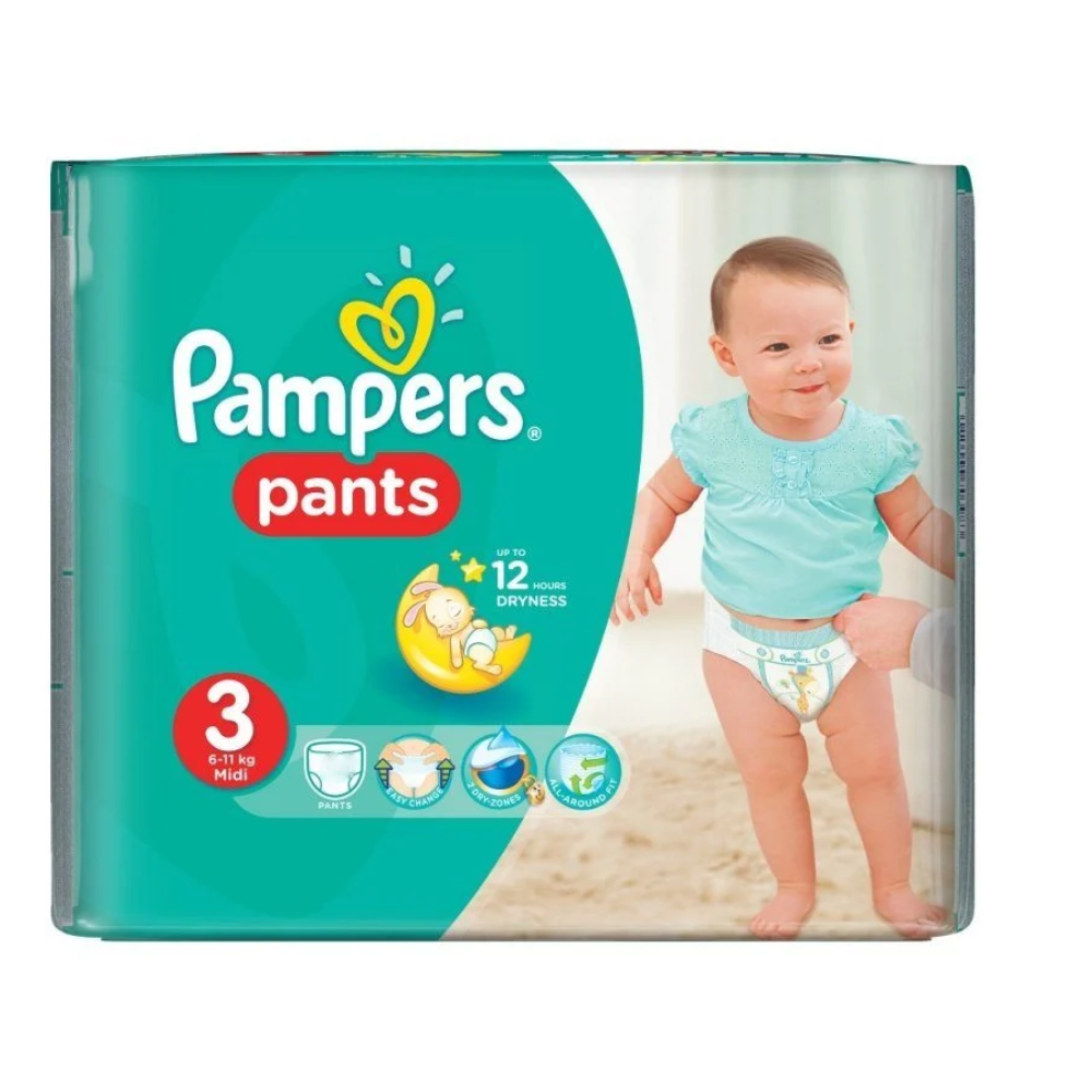 pampers pants allegro