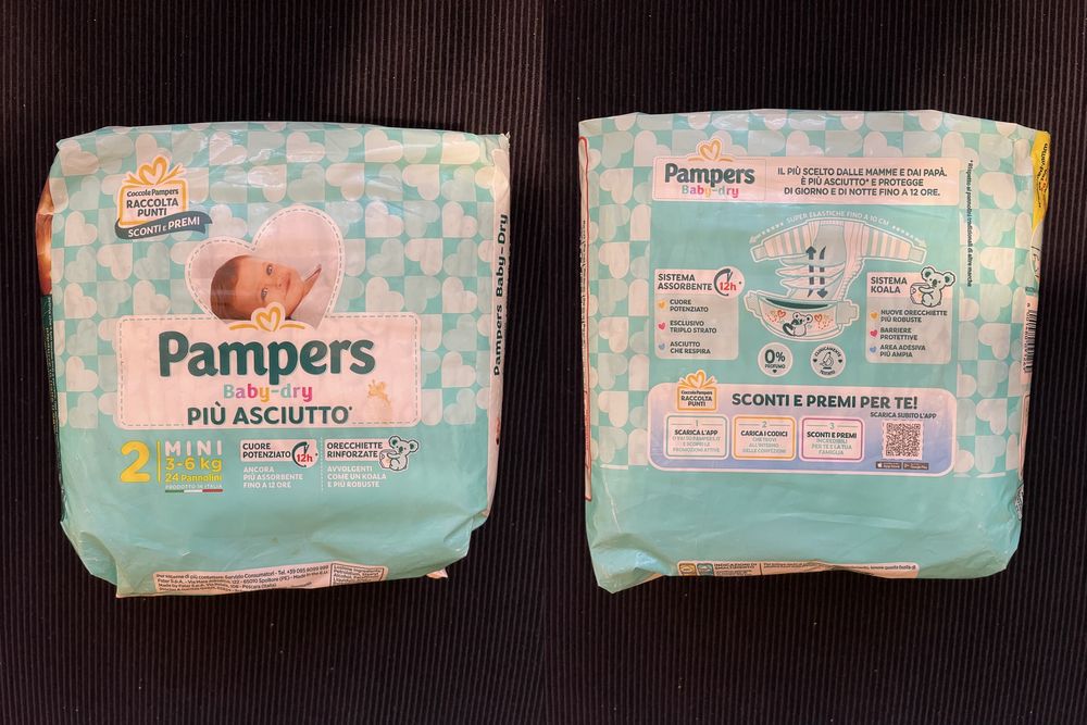 pampers logo vector