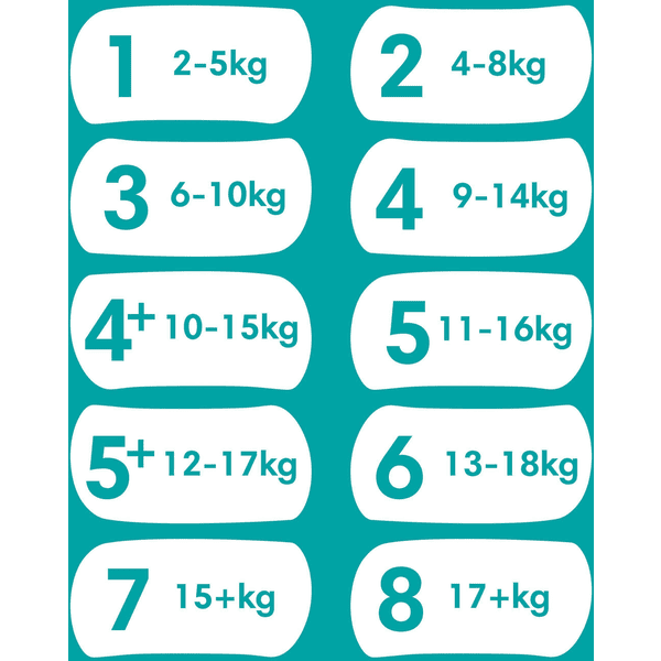 Pieluchomajtki Whito PBL 12-17kg 12h 42szt