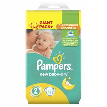 pampers pudelko biedronka