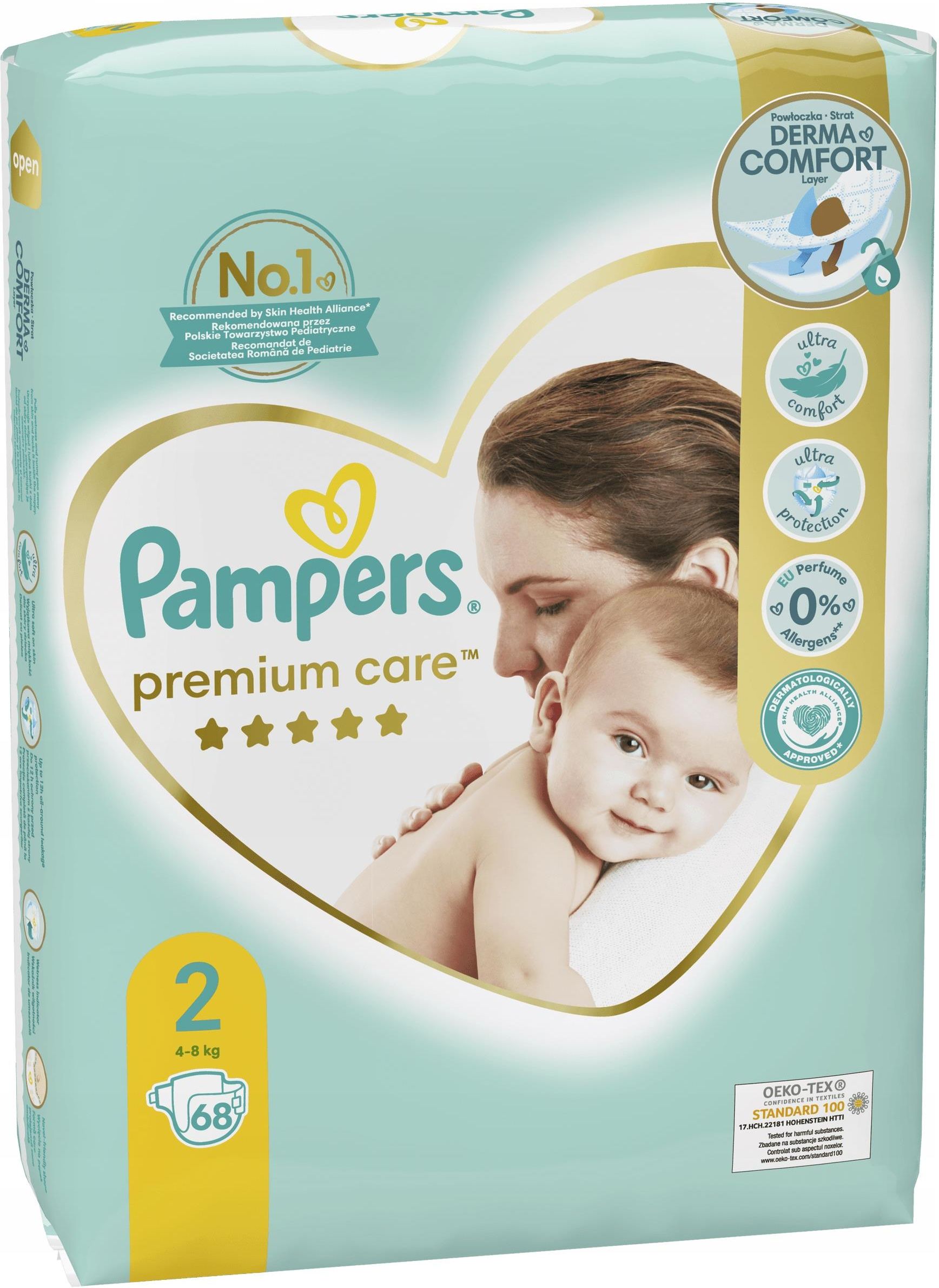 pampers pieluchy premium care 2 mini