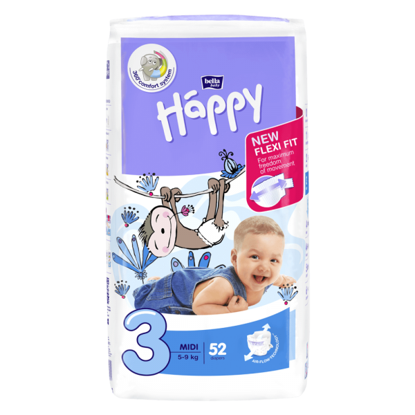 pampers pieluchy premium care 3 midi