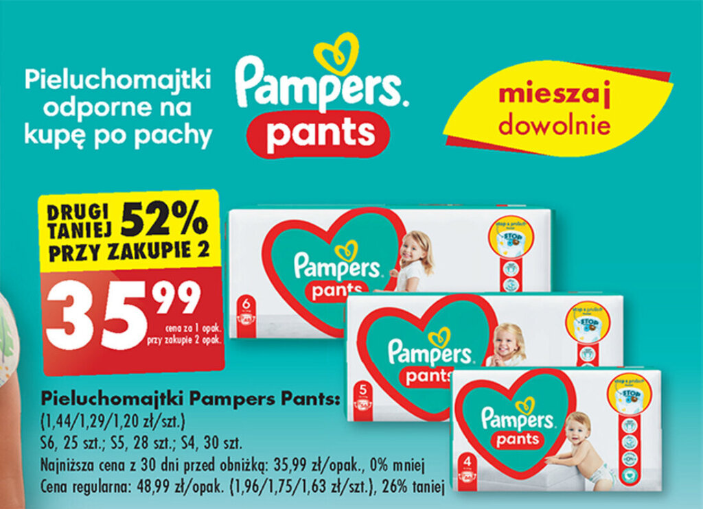 przemoczony pampers 6