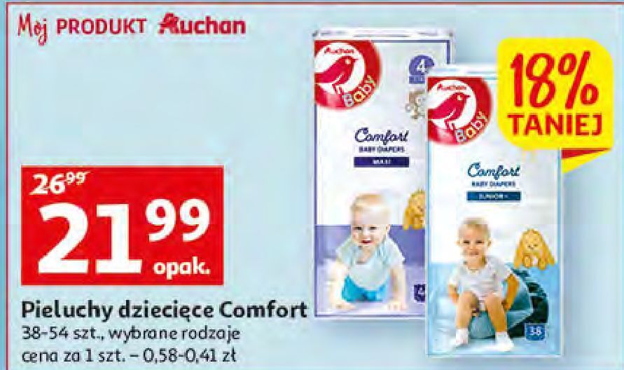 pampers pomaranczowe 1