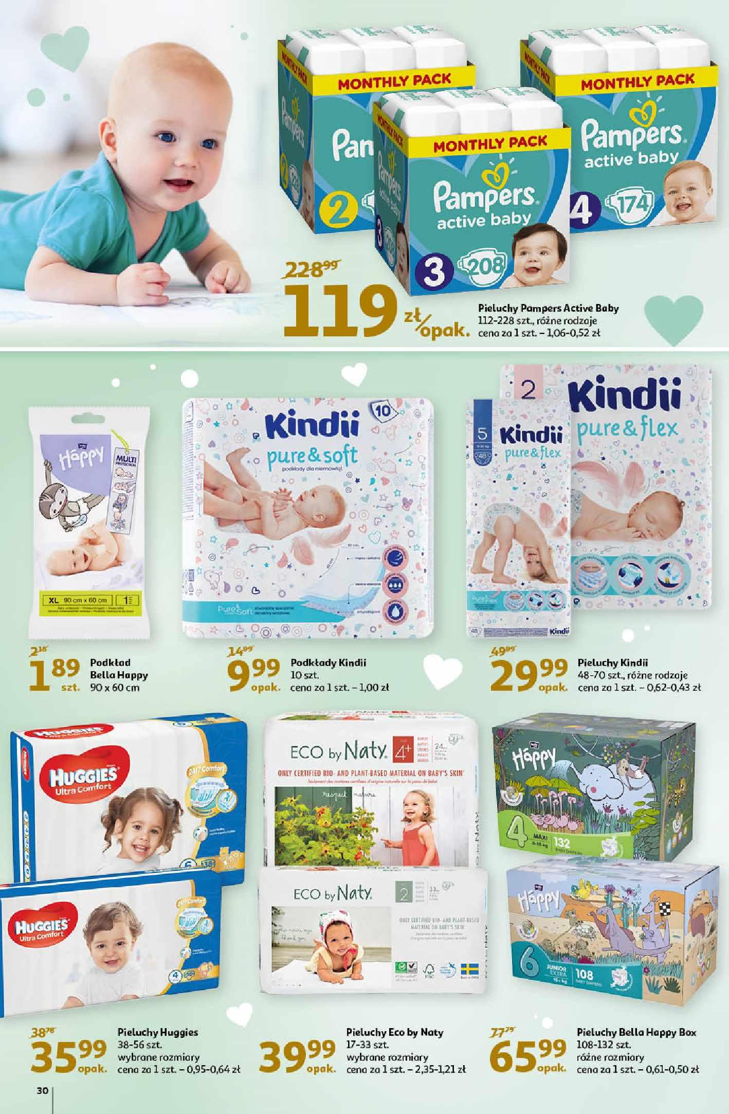 pampers rozmiar 1