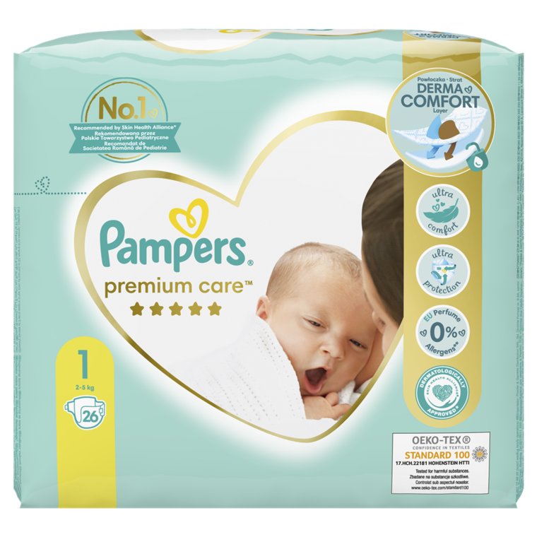 pampers premium care pieluchy rozmiar 2 4-8kg 240 sztuk