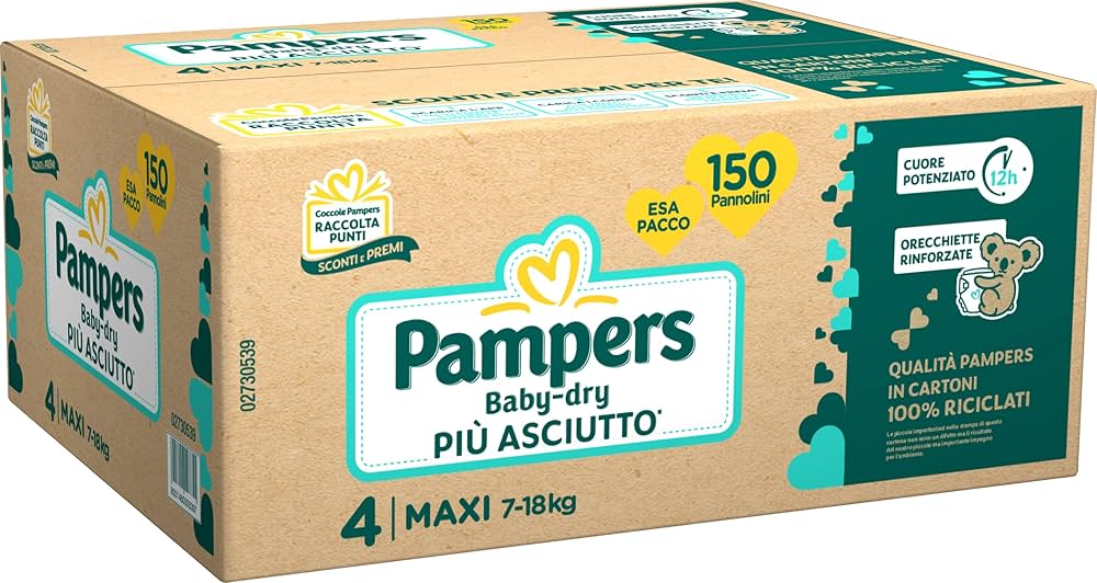 pieluchomajtki dla dzieci pampers