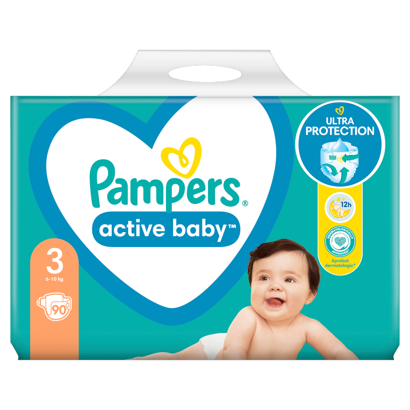 zielone pampersy pampers