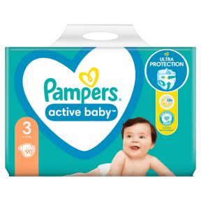 fresh clean pampers 4 pak