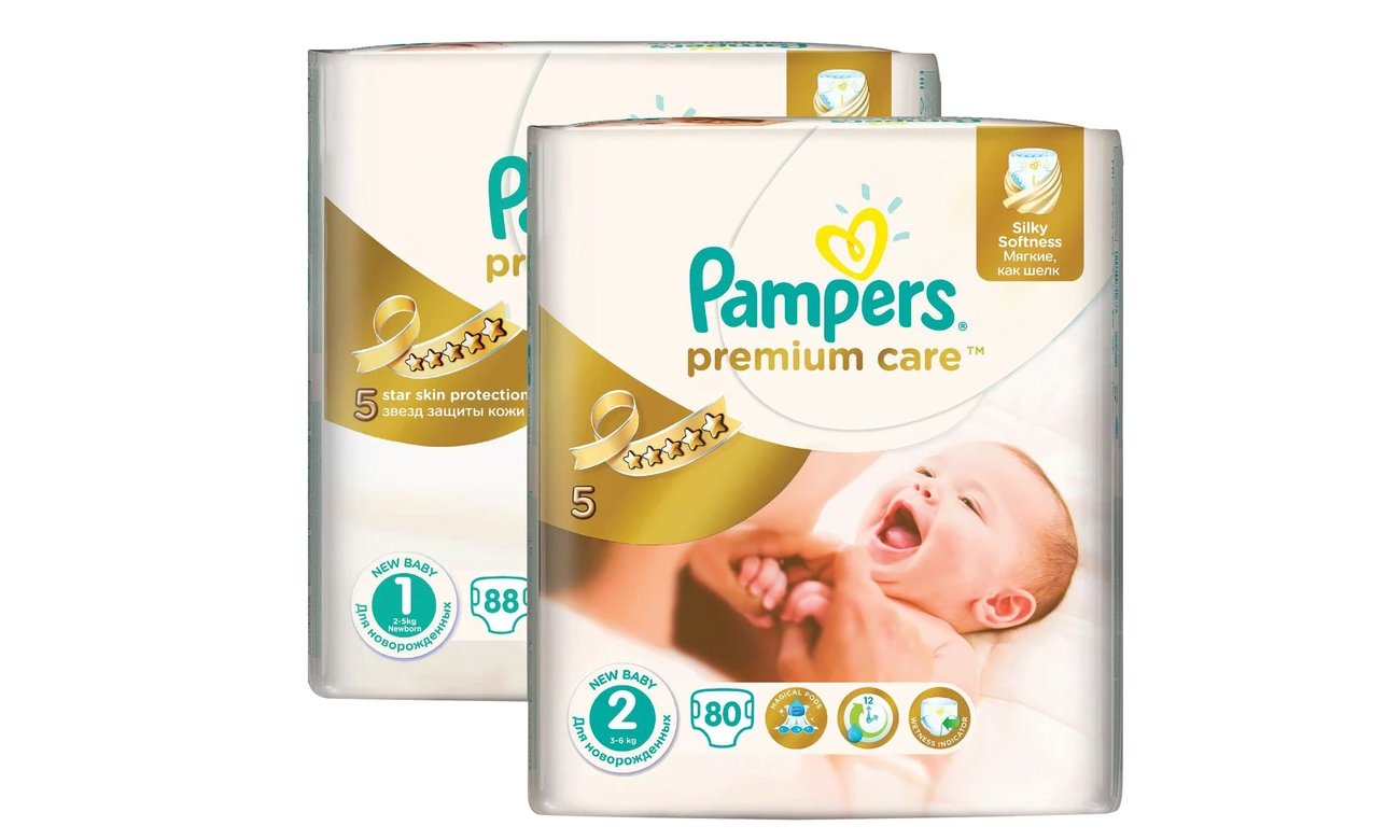 pampers 6 na dziecku