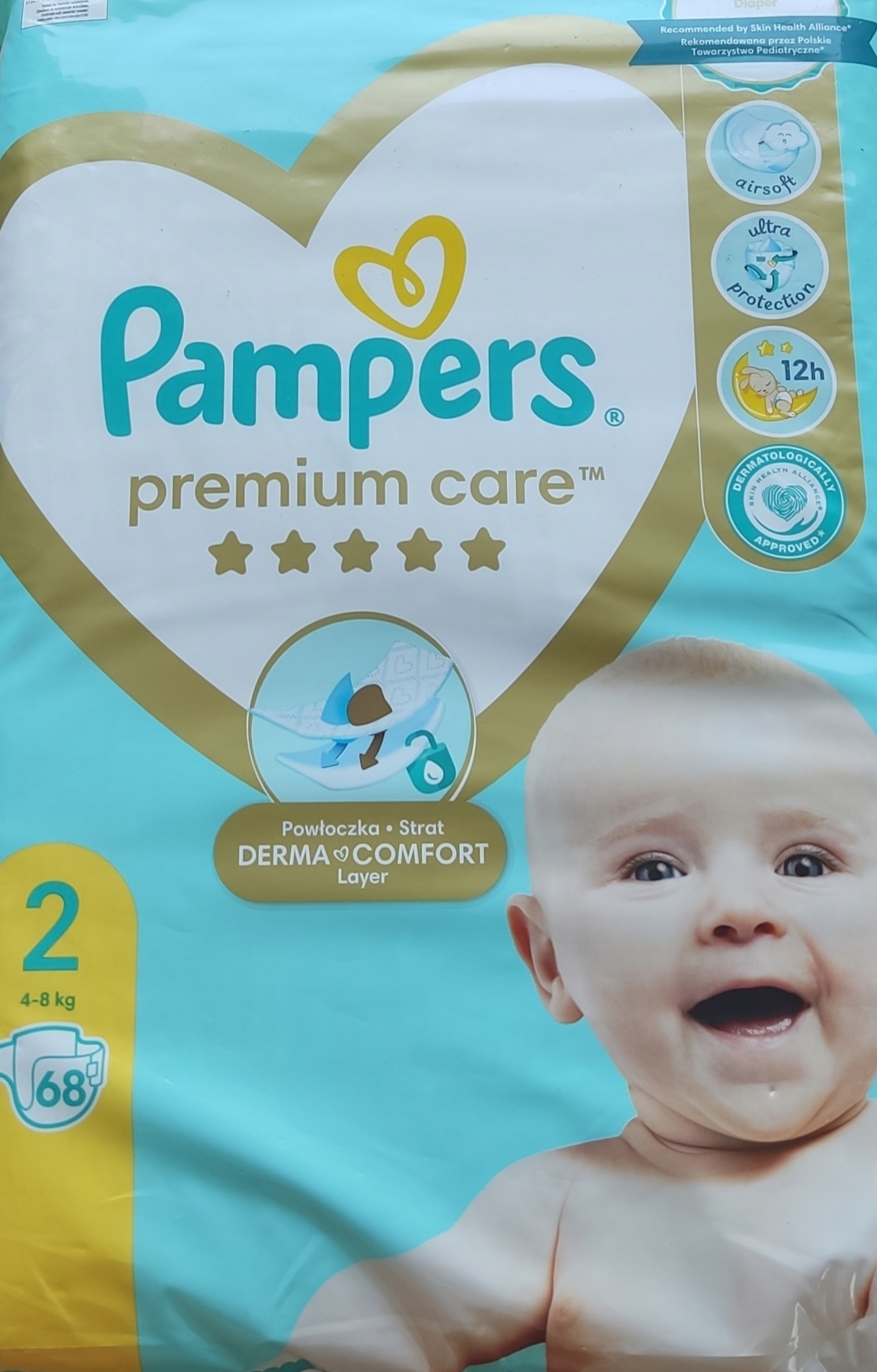 pieluchy pampers active baby mega box