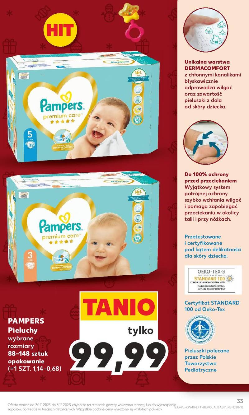 pampers premium care rozmiar 0