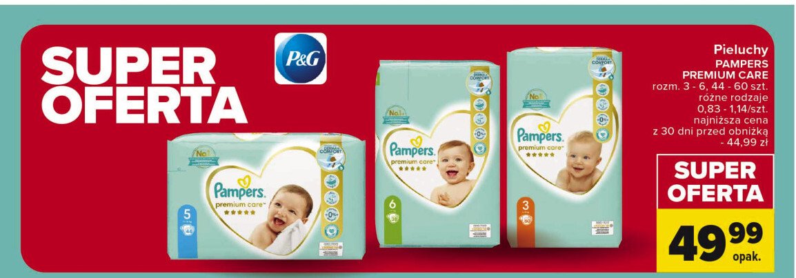 pampers procare pieluchy dla dzieci rozmiar 1