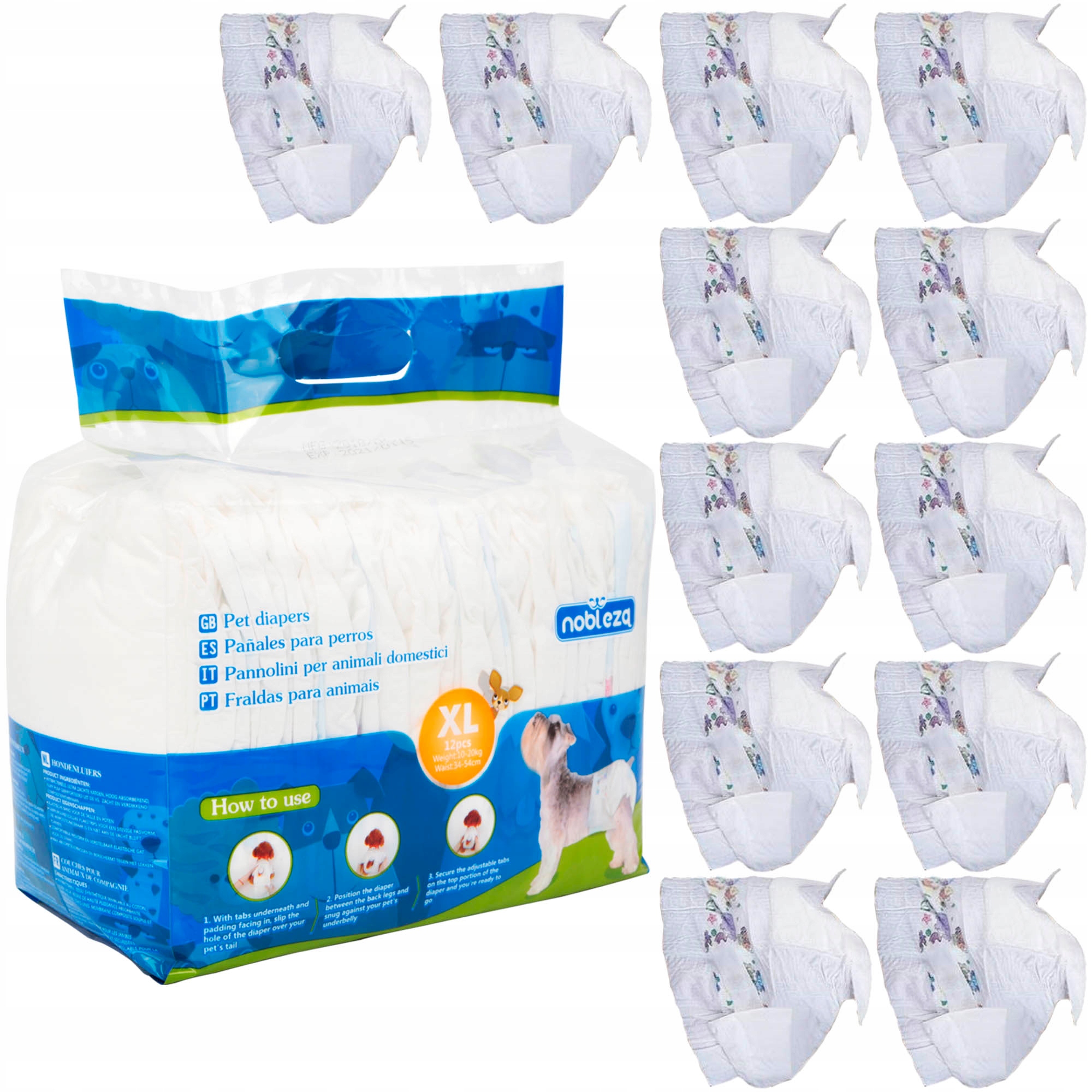 pampers niebieskie 2