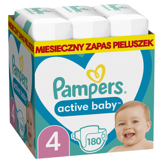 pieluchy pampers active baby maxi pack 2 mini 228 szt