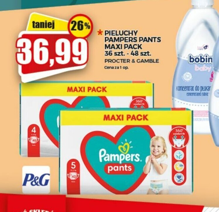 promocja na maila pieluchomajtki pampers w rossmanie