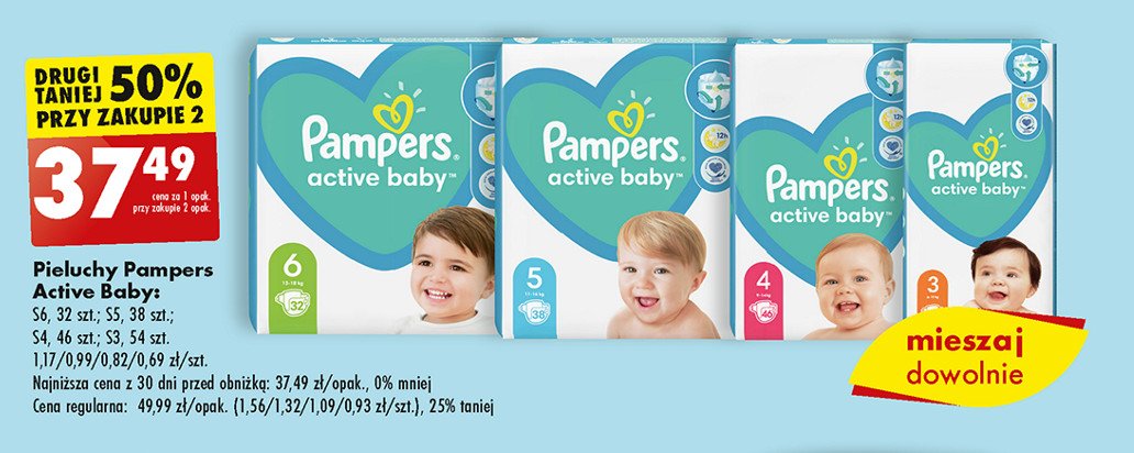 monthly pack pampers transparent