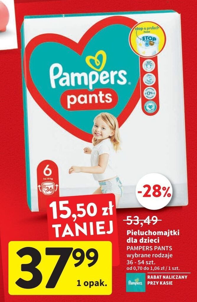 pampers active baby 4+ 53