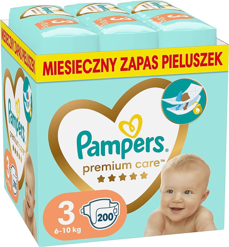 pampers 3 50 szt