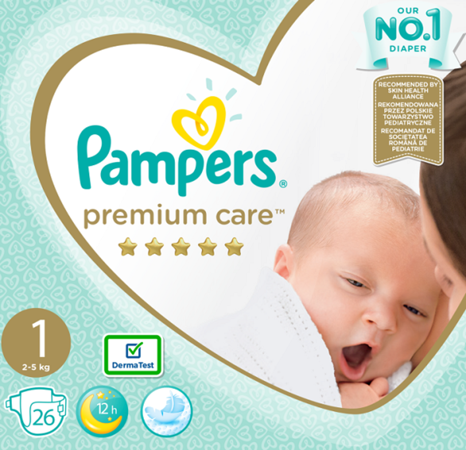 pampers dla noworodka rozmiar