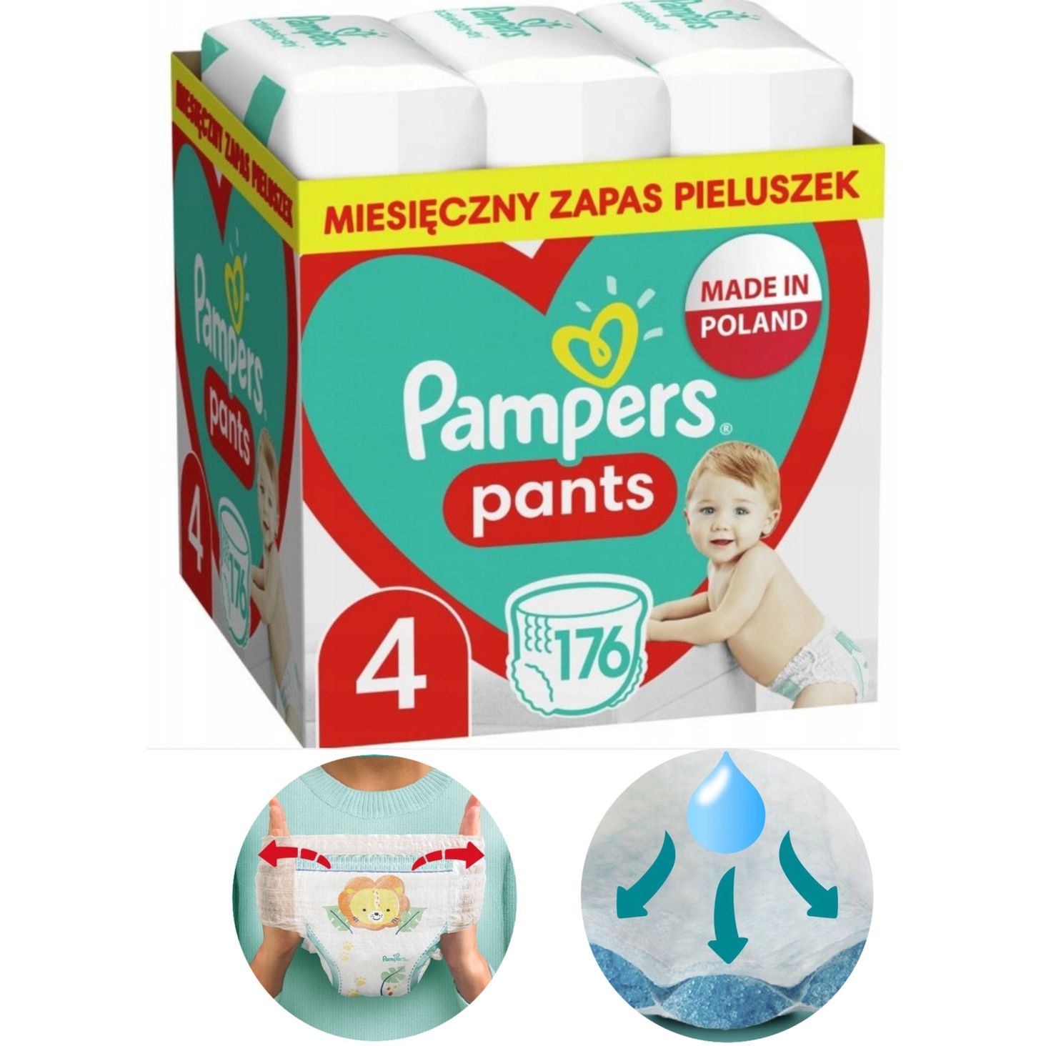 pampers podkłady na łóżko