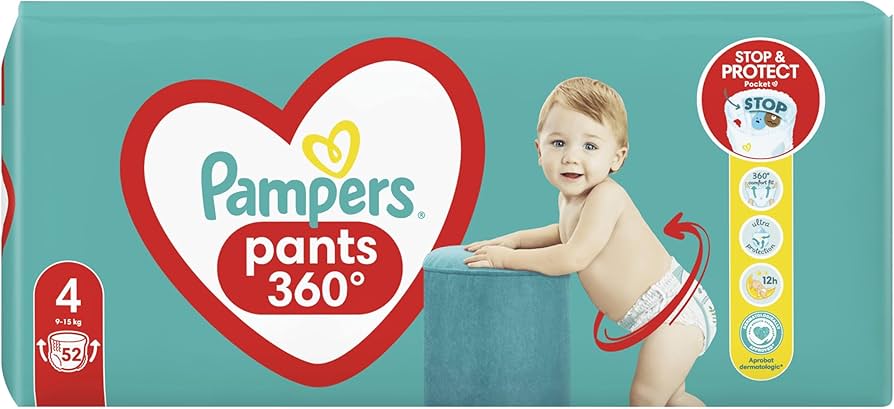 pieluchomajtki pampers 60 szt