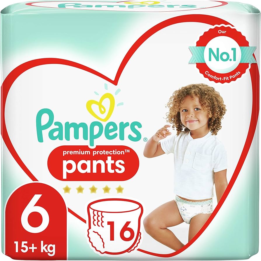 suchy pampers przez pół dnia i dziecka